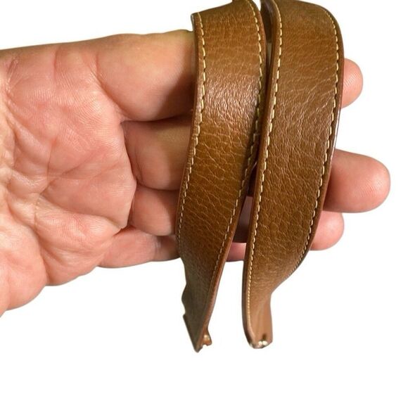 Etienne Aigner Brown Leather Women’s Equestrian Style Handbag Purse - Picture 11 of 12